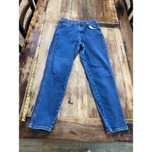 Vintage Jordache Blue High Rise Denim Jeans Size 14